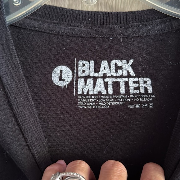 Black Matter 221 B Baker Street Black Short Sleeve Shirt size Large - Picture 3 of 3